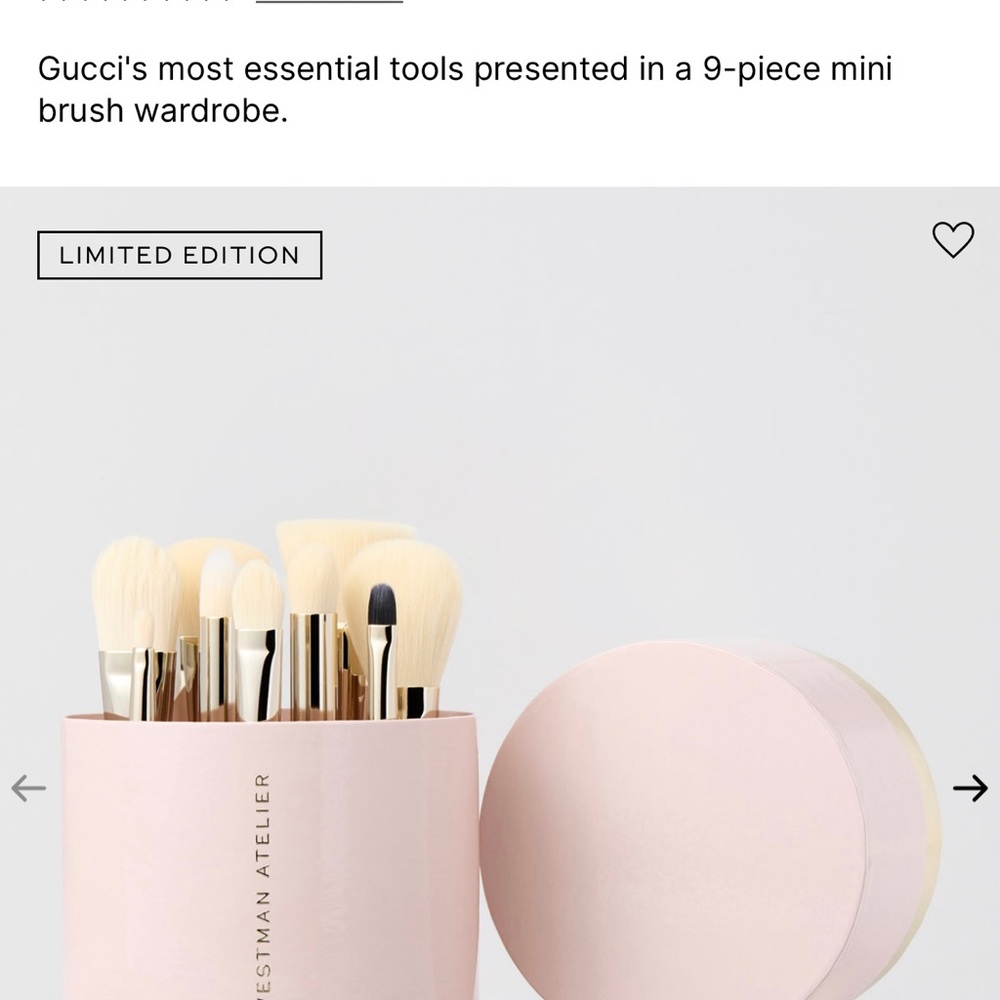 Westman Atelier Blush Pink Brush Collection